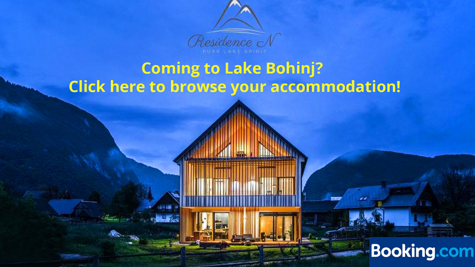 Book Novak, Bohinj - Sloveniaforyou