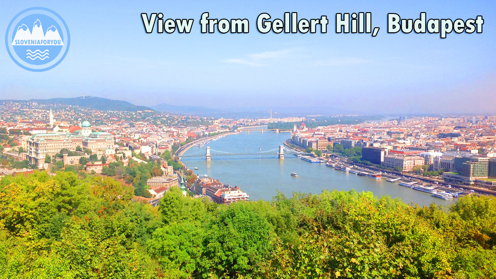 Views from Gellert Hill, Budapest, Sloveniaforyou