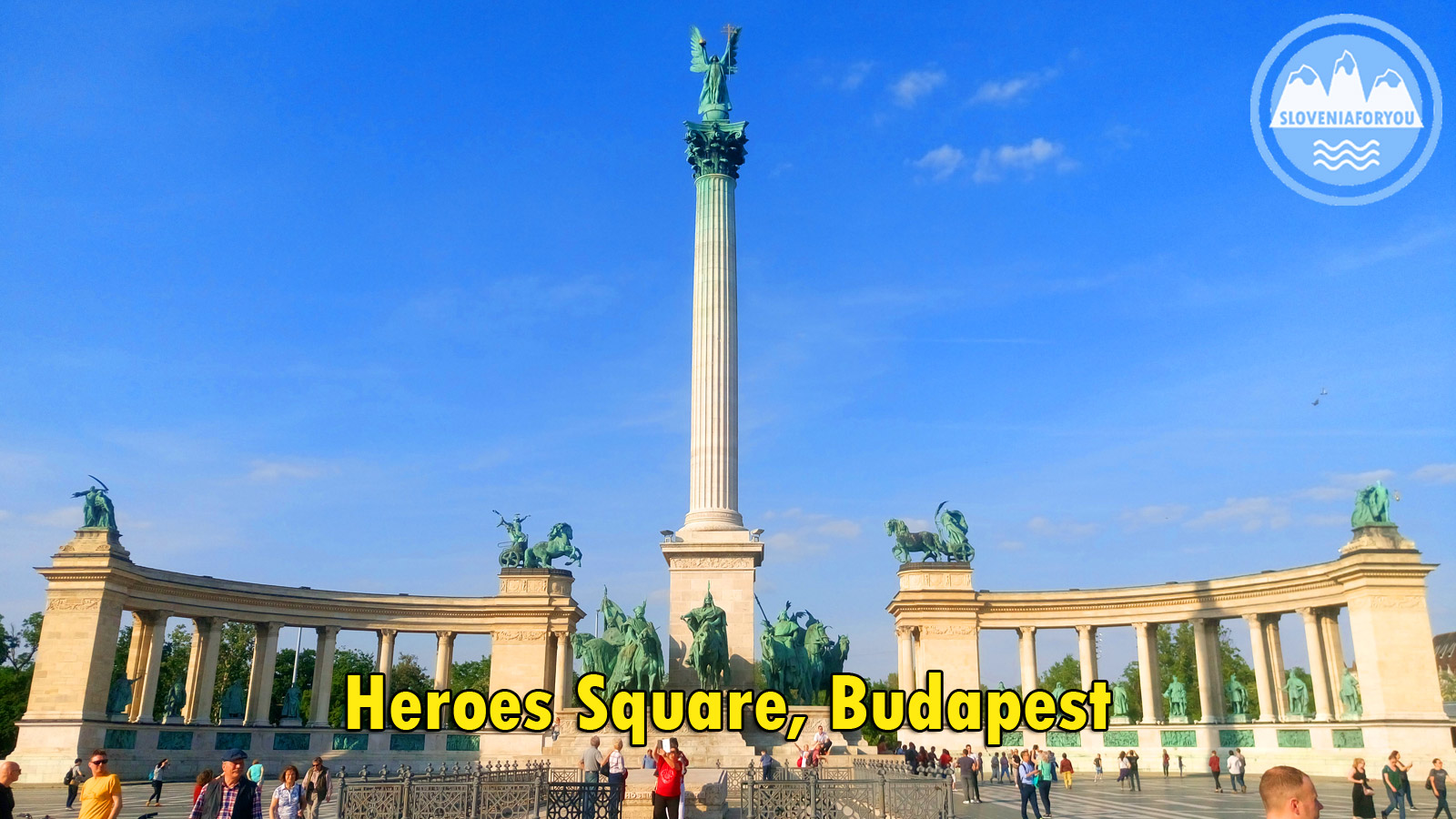 Stunning Heroes Square, Budapest, Sloveniaforyou