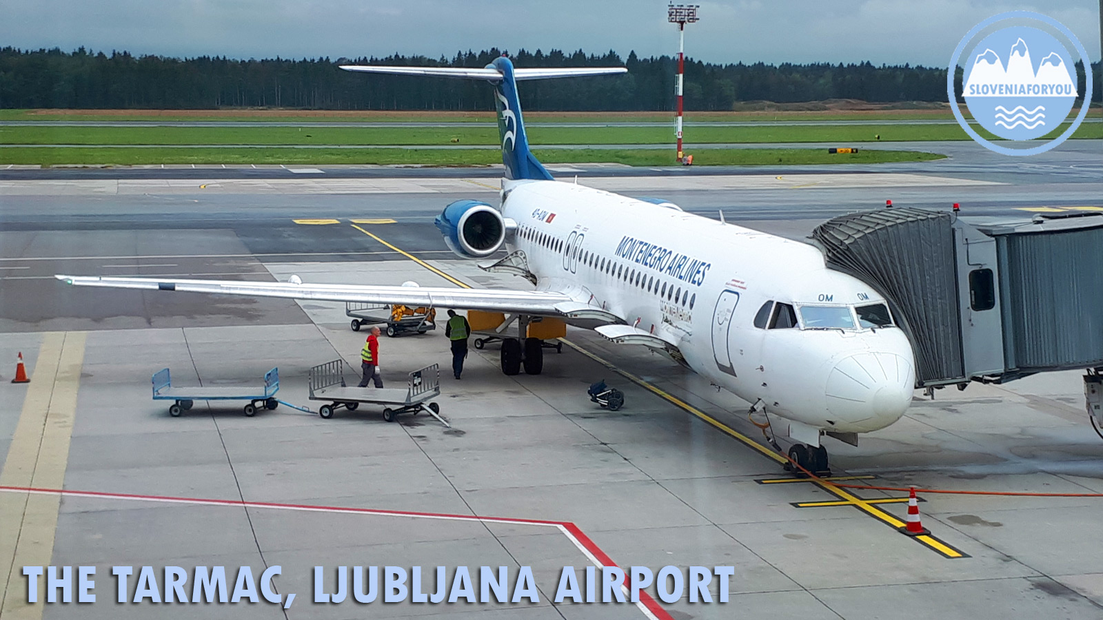 Airline at Ljubljana Airport, Sloveniaforyou
