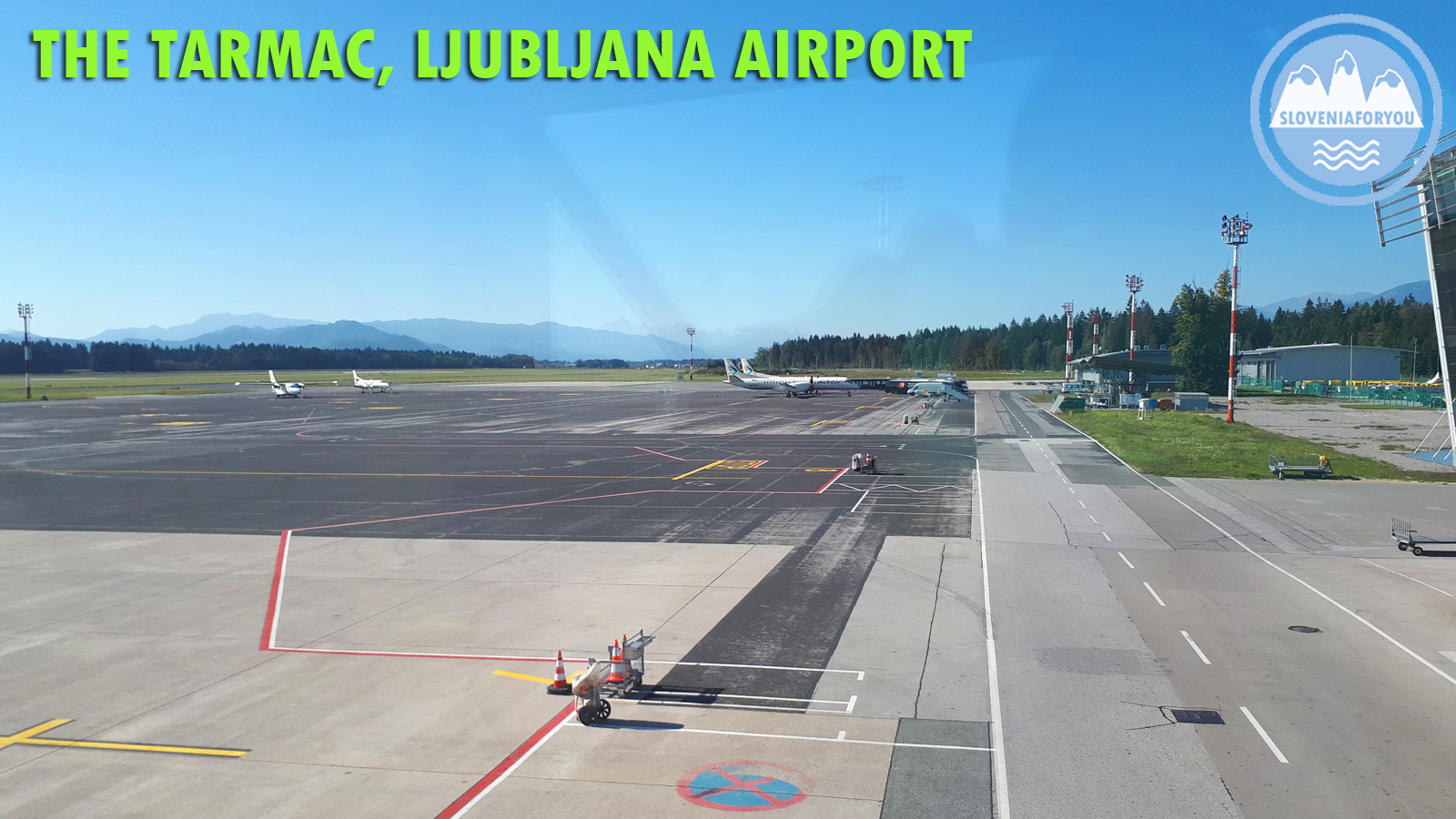 Tarmac at Ljubljana Airport, Sloveniaforyou