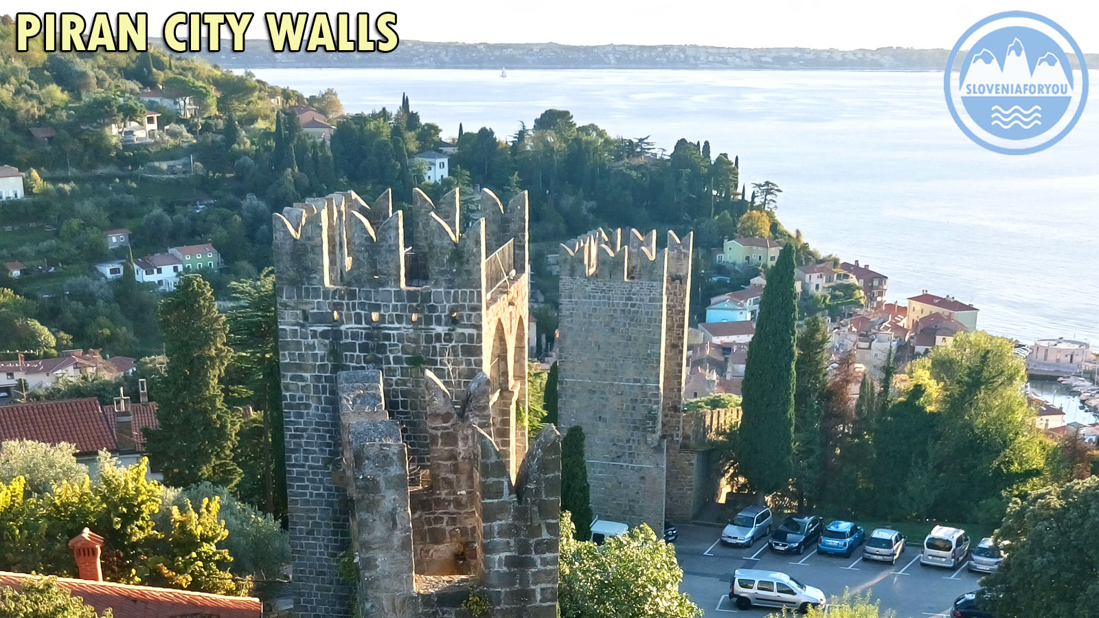 City Walls above Piran - Sloveniaforyou