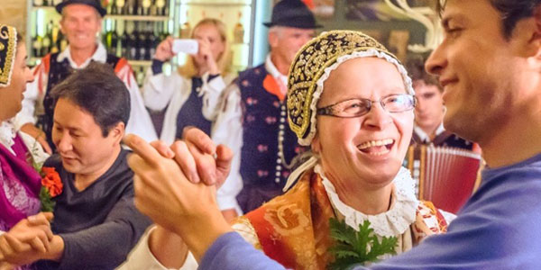 slovenian traditional evening in