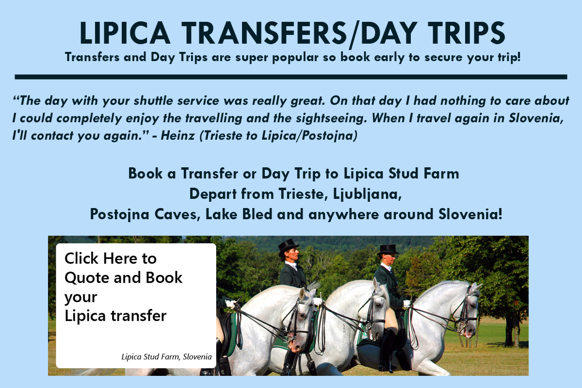 Transfer Prices to Lipica - Sloveniaforyou