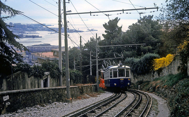 Trieste's Funicular Opcina Tramway!