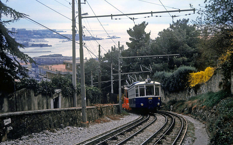 Trieste's Funicular Opcina Tramway Trieste's Funicular Opcina Tramway!