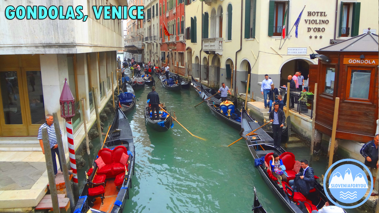 Gondolas, Venice, Sloveniaforyou
