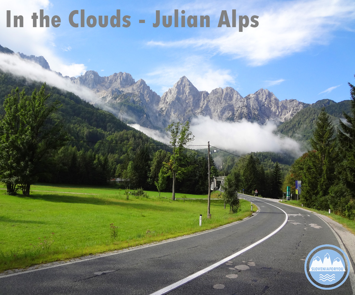 Clouds in the Julian Alps, Slovenia